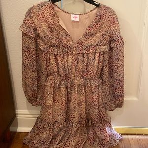 Adorable multi-colored dress. Buddy love. Size XS